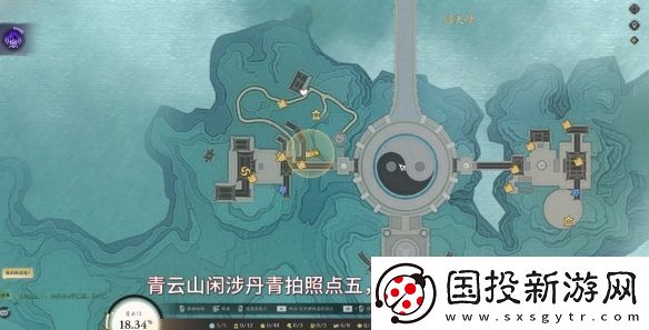 诛仙世界青云门闲涉丹青点在哪