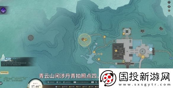 诛仙世界青云门闲涉丹青点在哪