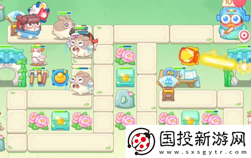 保卫萝卜4梁波波与祝秋秋第一关怎么过
