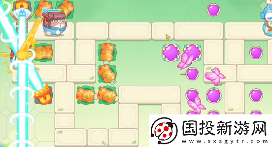 保卫萝卜4梁波波与祝秋秋第四关怎么过