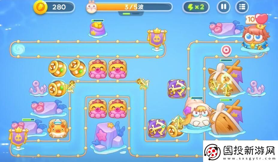保卫萝卜4海的闺女第45关怎么过