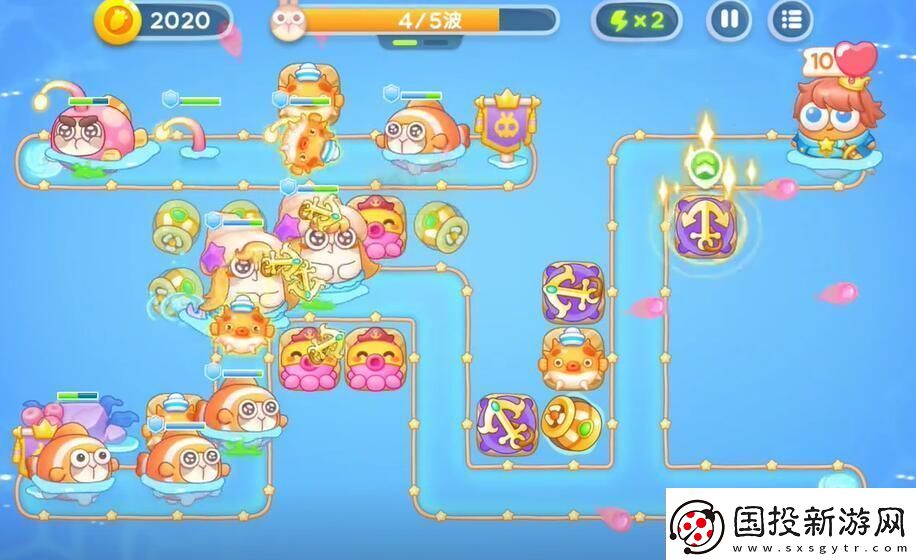 保卫萝卜4海的闺女第45关怎么过