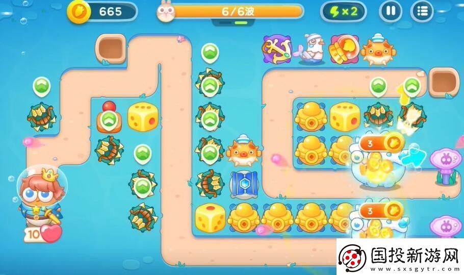 保卫萝卜4海的闺女第45关怎么过
