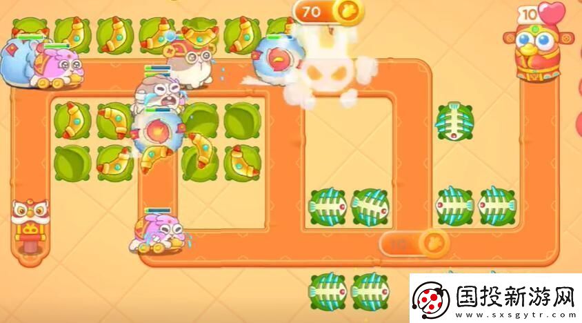 保卫萝卜4新春大集第13关怎么过