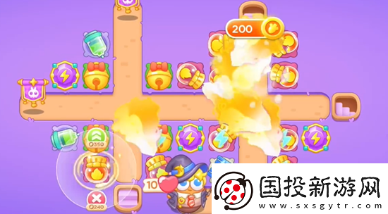 保卫萝卜4阿波与魔法宝藏第57关通关攻略