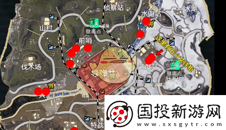 和平精英地铁逃生冰河禁区神秘打野点在哪