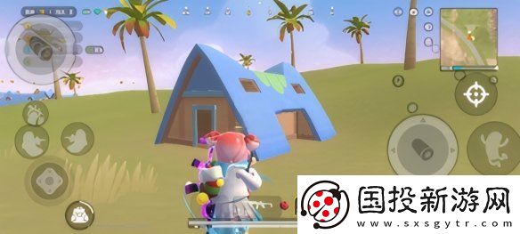 香肠派对喵沙岛绿洲地区楼层防守与进攻玩法
