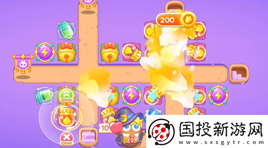 保卫萝卜4阿波与魔法宝藏第57关通关攻略