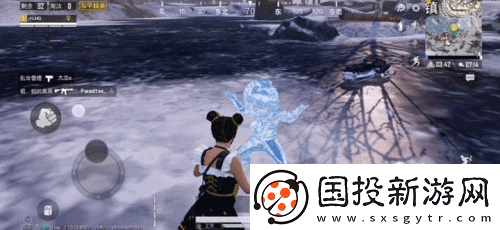 和平精英极寒模式冰雕在哪