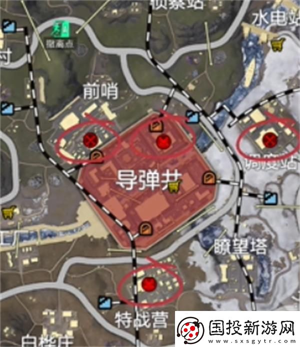 和平精英地铁逃生冰河禁区打野点在哪