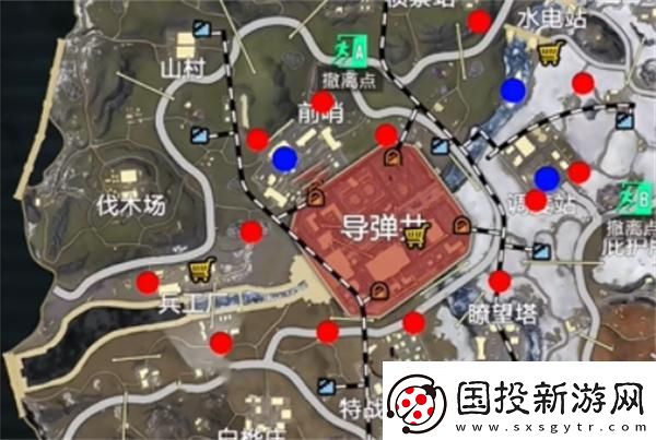 和平精英地铁逃生冰河禁区打野点在哪