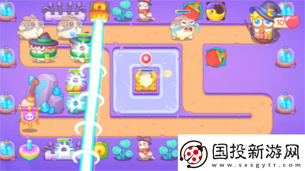 保卫萝卜4阿波与魔法宝藏第117关通关攻略