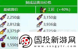 星露谷物语什么酒最赚钱