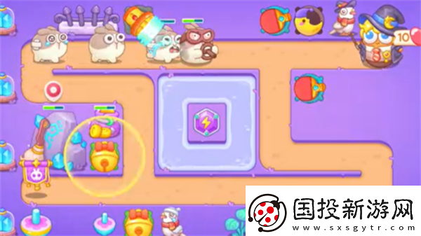 保卫萝卜4阿波与魔法宝藏第117关通关攻略