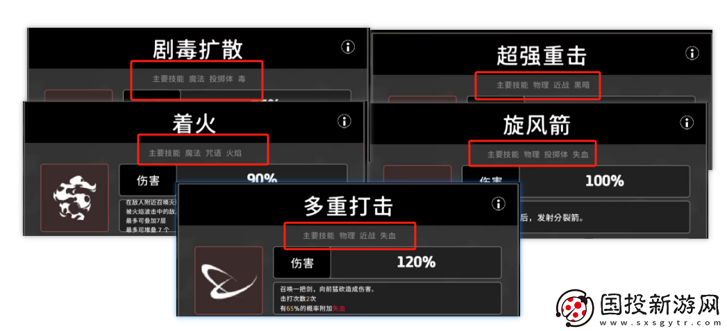 无限深渊技能系统玩法解析