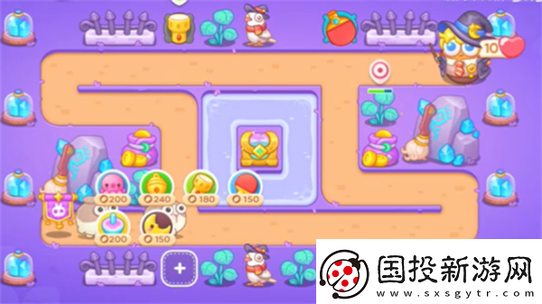 保卫萝卜4阿波与魔法宝藏第117关通关攻略