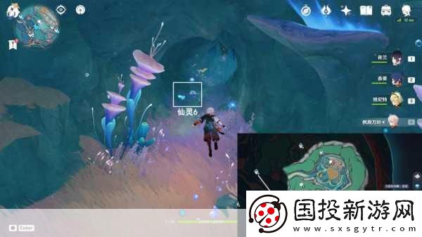 原神知比山三个仙灵位置全揭秘