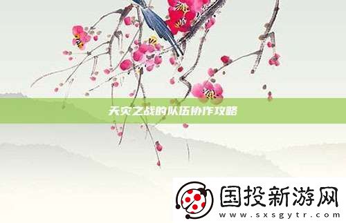 天灾之战的队伍协作攻略
