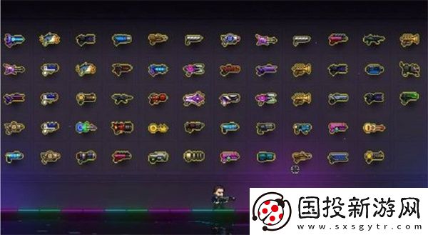 霓虹深渊无限武器图鉴攻略
