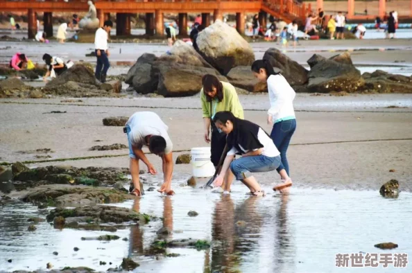 男人一边享受桶中美女的魅力