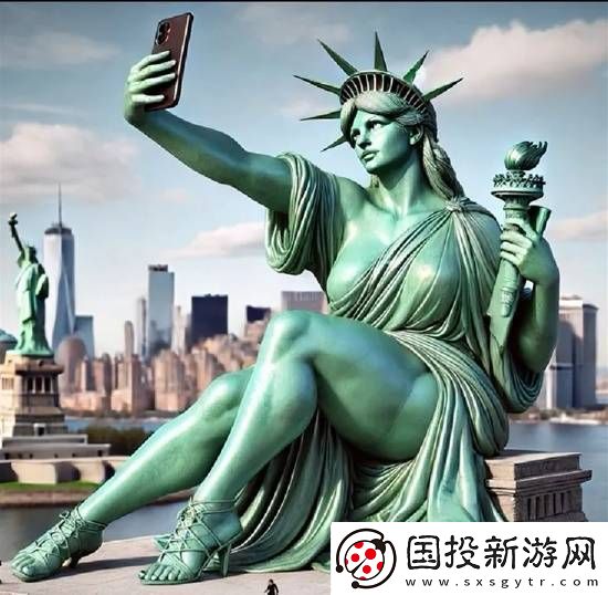 美国网友根据社会乱象用AI生成他们心中的“自由女神”