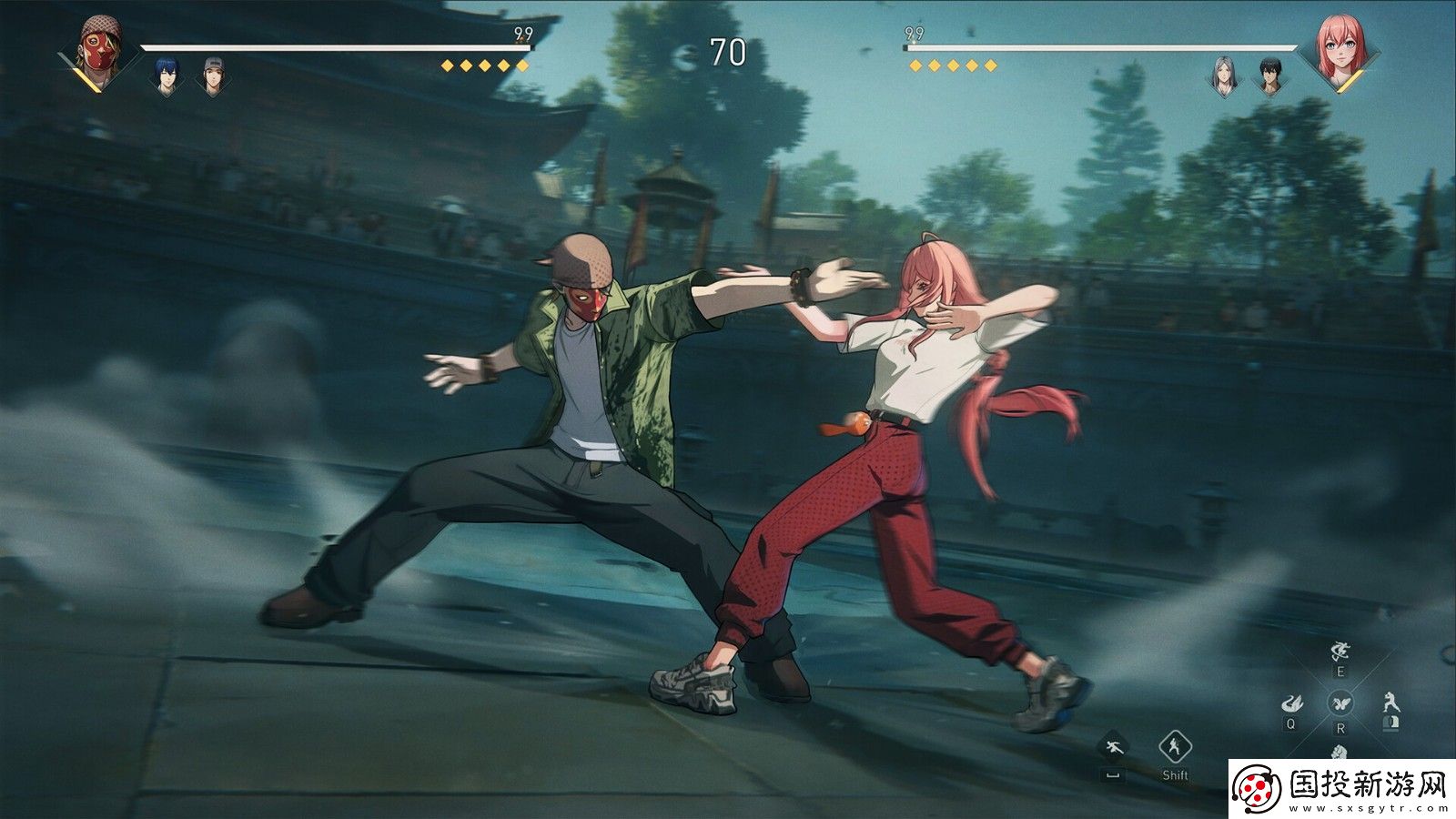 3D动作格斗游戏异人之下Steam页面