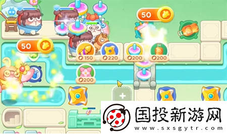 保卫萝卜4梁波波与祝秋秋第12关过关攻略
