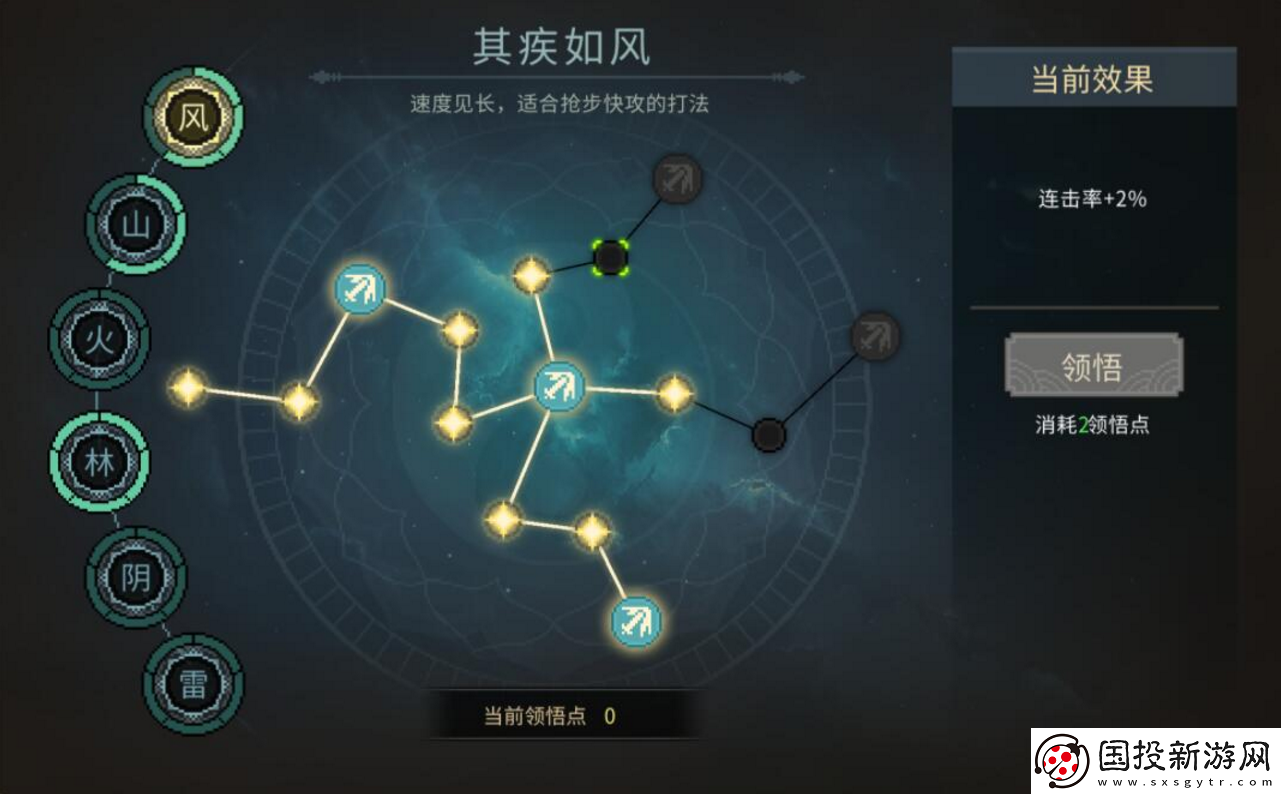 大侠立志传风系武道如何加点
