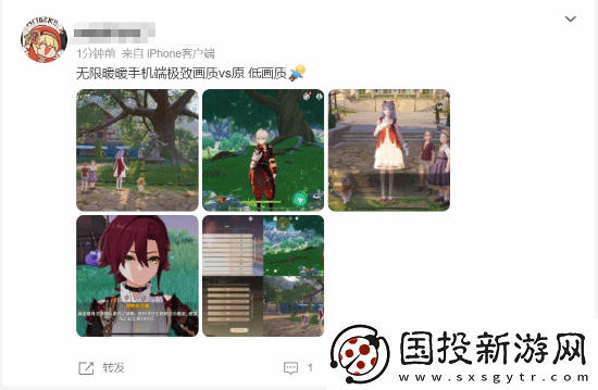 无限暖暖画质登热搜!手机端极致仍有明显锯齿