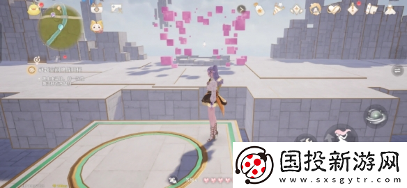 无限暖暖激活水晶块跳跃攻略