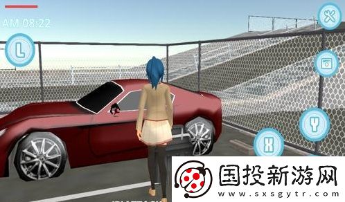 樱校模拟器怎么在屋顶开车