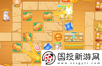 保卫萝卜4法老归来第119关过关攻略