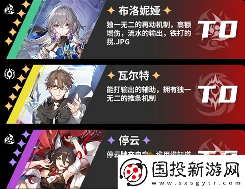 崩坏星穹铁道角色哪个最强