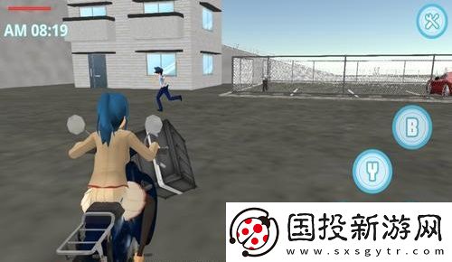 樱校模拟器怎么在屋顶开车