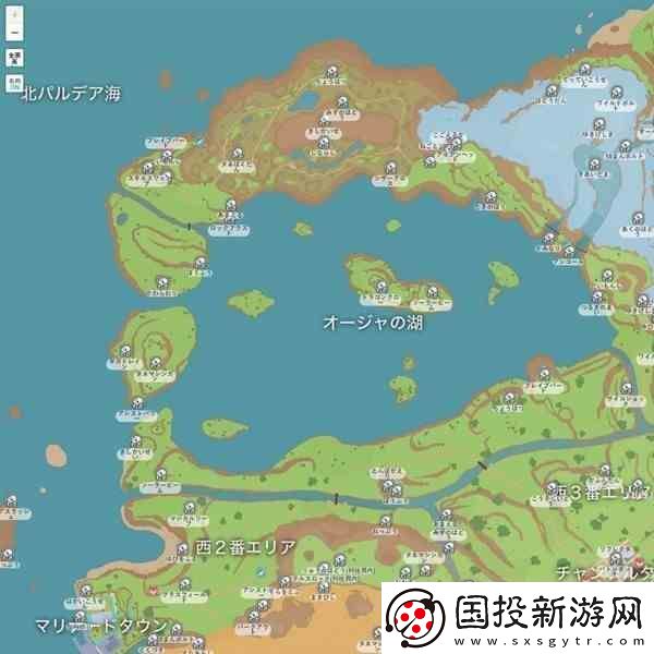 宝可梦朱紫收集相关道具位置标注