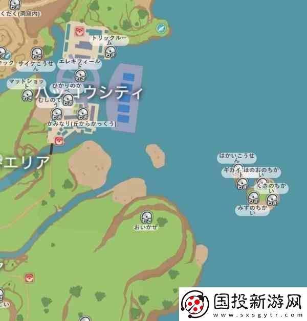 宝可梦朱紫收集相关道具位置标注