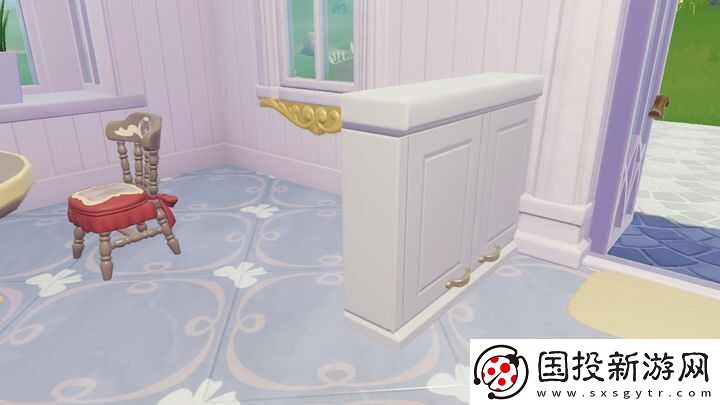 心动小镇怎么让墙柜独立落在地面