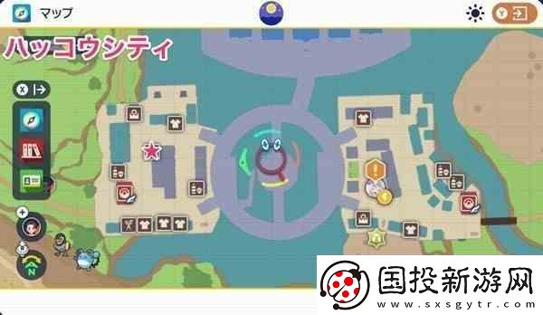 宝可梦朱紫收集相关道具位置标注