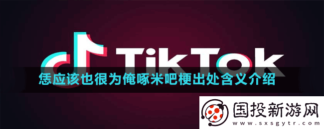 恁应该也很为俺啄米吧是什么梗