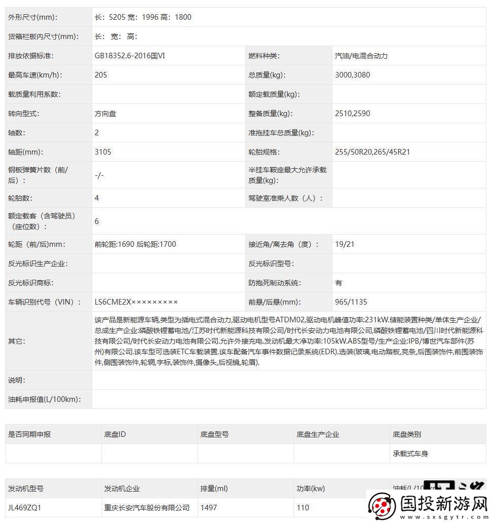 长安深蓝S09亮相