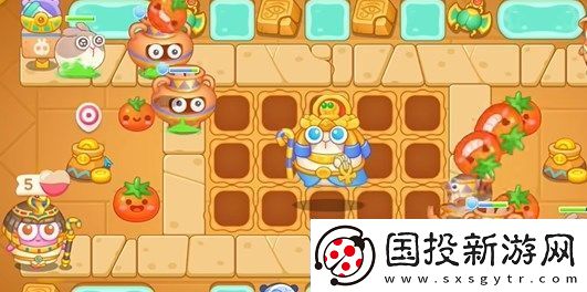 保卫萝卜4法老归来第46关通关详解