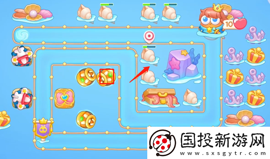 保卫萝卜4海的闺女第19关通关攻略