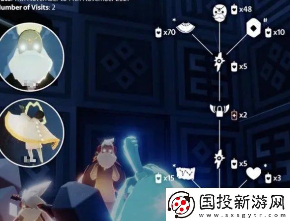 光遇12月21日复刻先祖能兑换哪些物品光遇白金斗篷先祖兑换图一览2024资讯速递