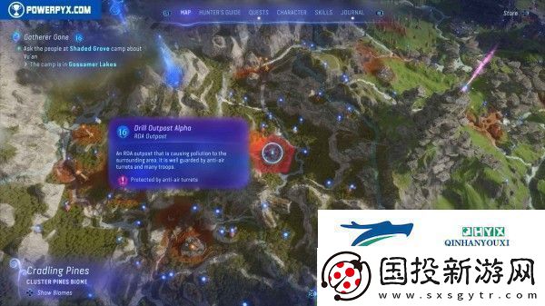 阿凡达潘多拉边境全RDA哨站位置分享