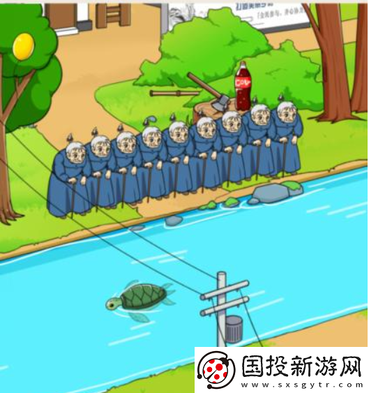 想不到鸭奶奶过河通关攻略