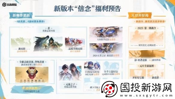 王者荣耀s38赛季福利有哪些
