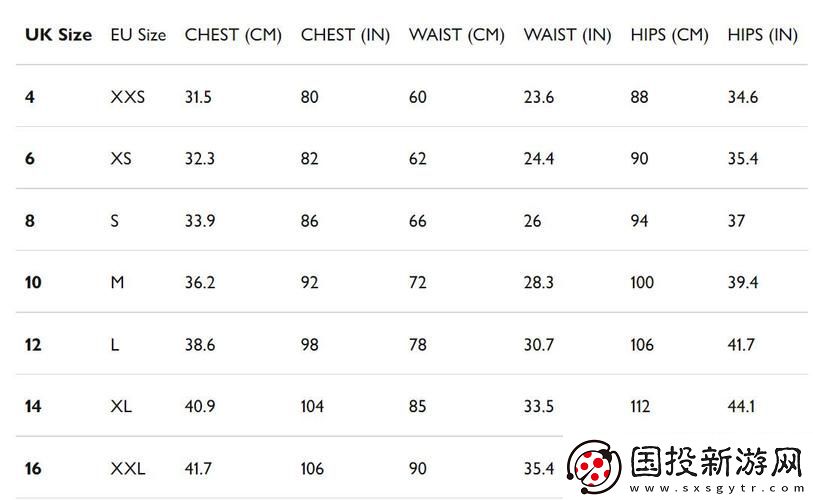 无缝衔接欧洲尺码与日本尺码资讯