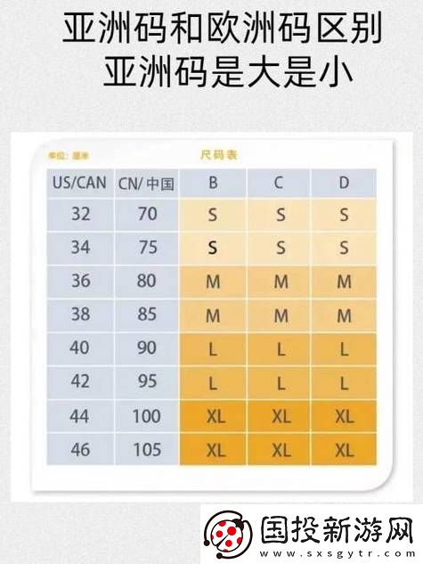 深入探讨亚洲尺码与欧洲尺码的区别