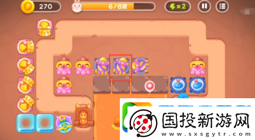 保卫萝卜4饿龙传说第8关怎么过