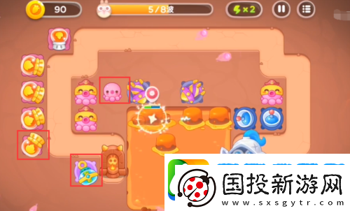 保卫萝卜4饿龙传说第8关怎么过